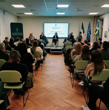 Representation vid Irlands ambassad i Stockholm